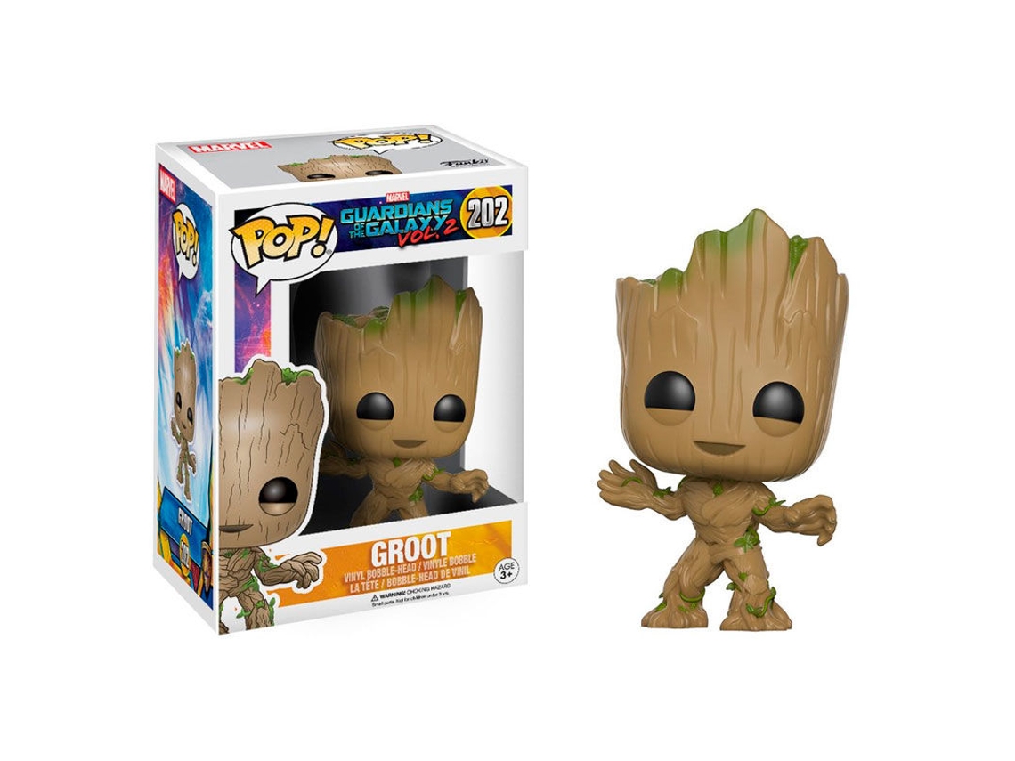 Figura Pop B.active de Groot de Guardianes de la Galaxia 2