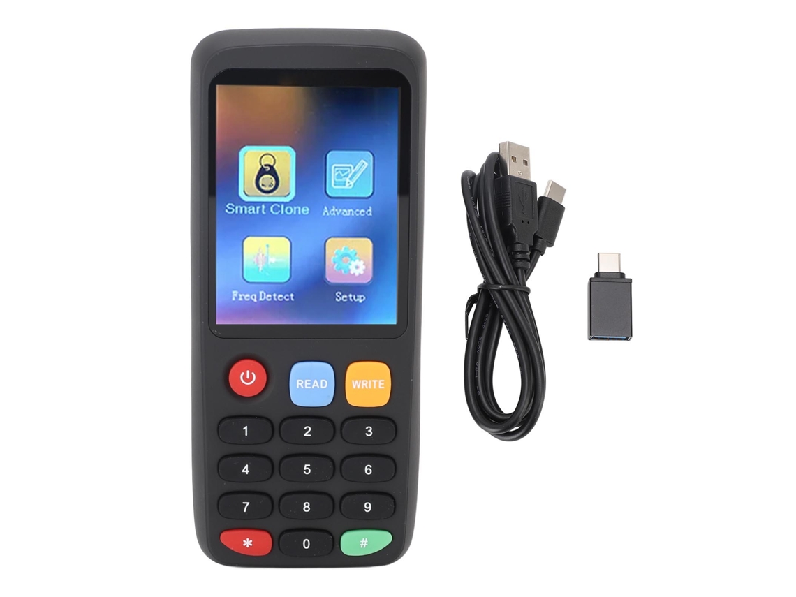 Copiadora De Tarjetas Nfc, Lectora, Grabadora Y Duplicadora De 400 Mah Para Tarjetas De Identificación Ic, 125 Khz, 13,56 Mhz, Abs