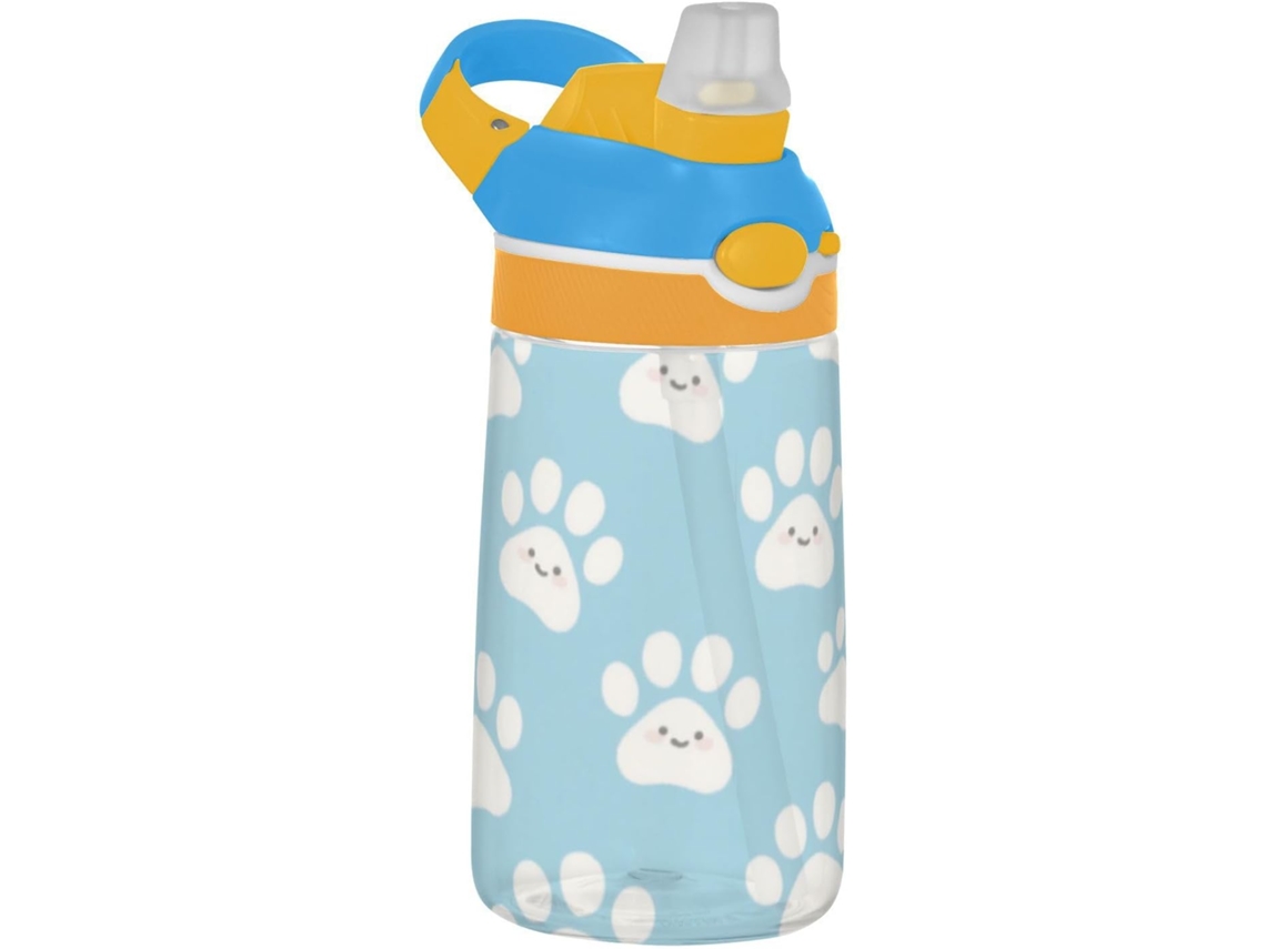 Botellas De Agua Deportivas Con Tapa Pajita, Boca Ancha, A Prueba Fugas, Para Viajes, Camping, Deportes, Ca...