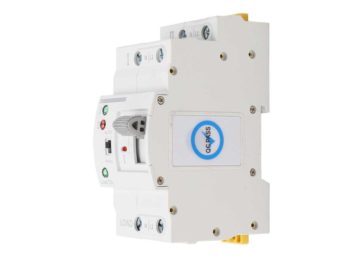 Veloriskku-conmutador Automático De Doble Potencia 2p 63a, Interruptor De Cambio Rápido Para Generador 220vac