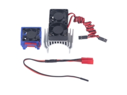 Ventilador de radiador de 5 V para coche RC Traxxas Slash 4x4 VXL 1/10