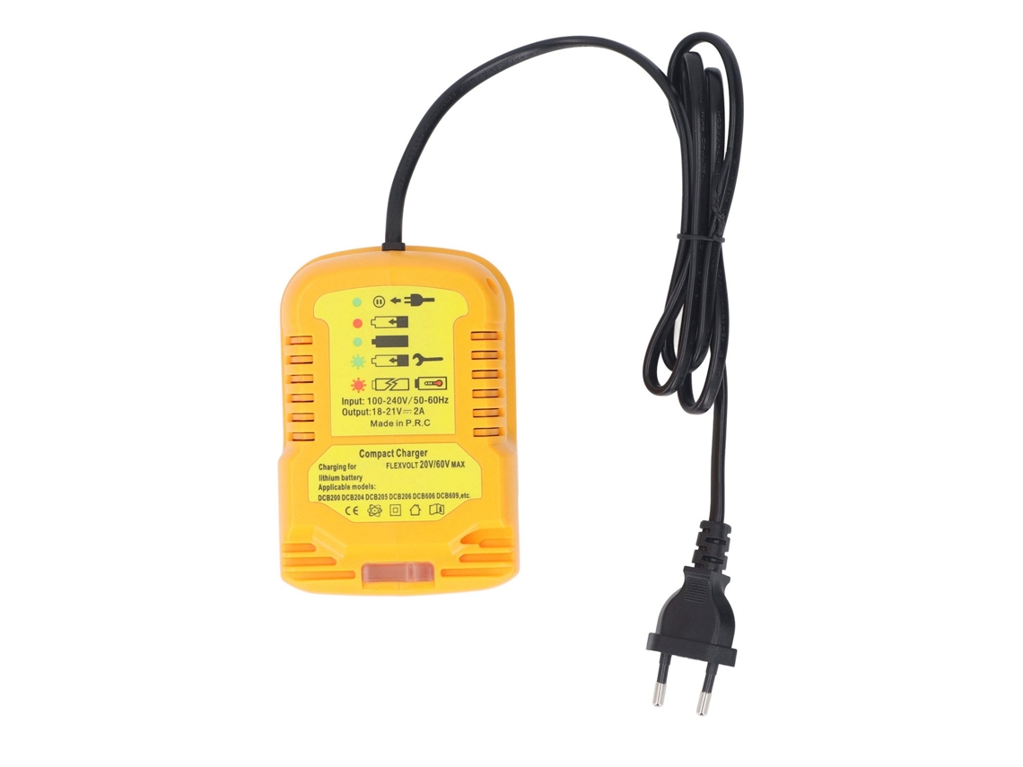 Cargador Portátil Mini Para Baterías De Litio De 20 V (modelos Dcb206, Dcb230, Dcb240, Dcb612, Dcb609 Y Dcb606).