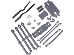 Estructura De Carbono Versátil De 33 Cm, Adecuada Para Drones Mark4 V3pro, Aficionados Al Bricolaje Y Profesionales.