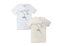 Bonny Doon Sunset T-shirt(white) Rockinstone Size:l