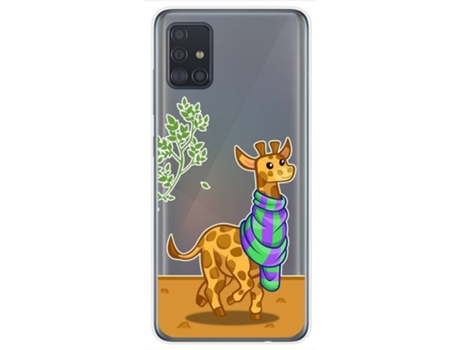 Carcasa Samsung Galaxy A51 5G TUMUNDOSMARTPHONE Dibujos Transparente Multicolor
