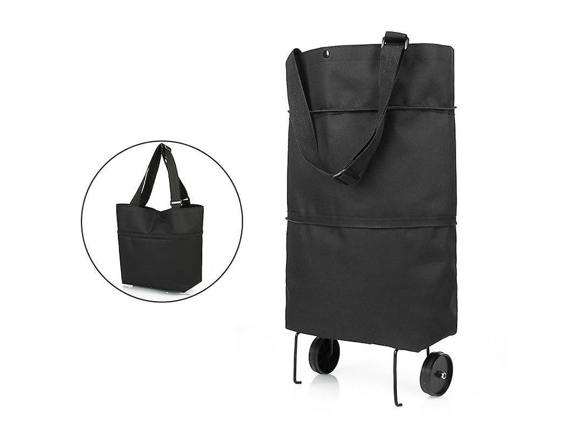 Carritos de compra plegables GOKOCO, bolsas de compra reutilizables con ruedas