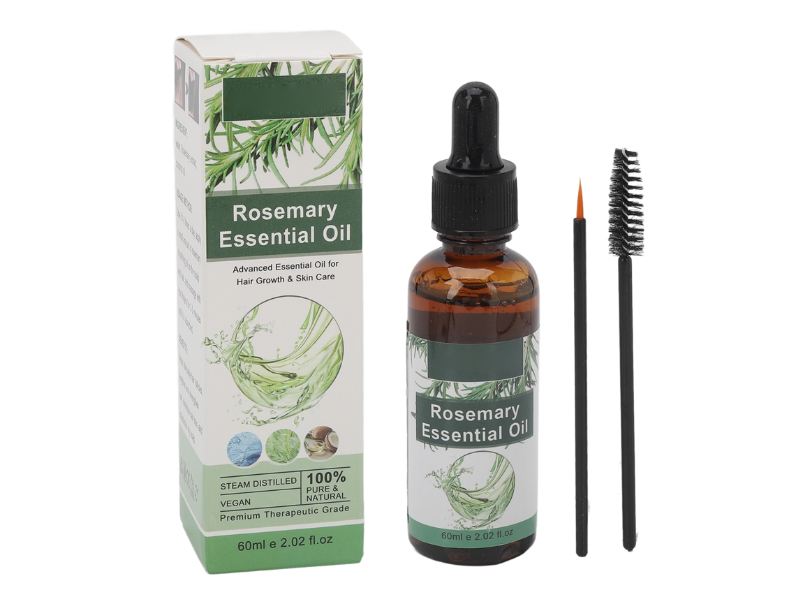 Aceite Esencial De Romero Para Fortalecer El Cabello Crecimiento Hidratante Nutritivo 60ml Cuidado Capilar Y Cutáneo