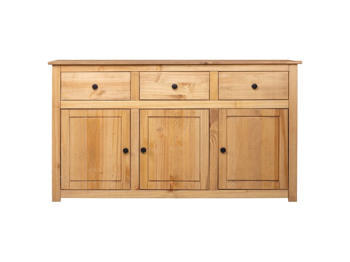 Aparador | Vitrina buffet 135x40x80 cm Pino Panamá macizo