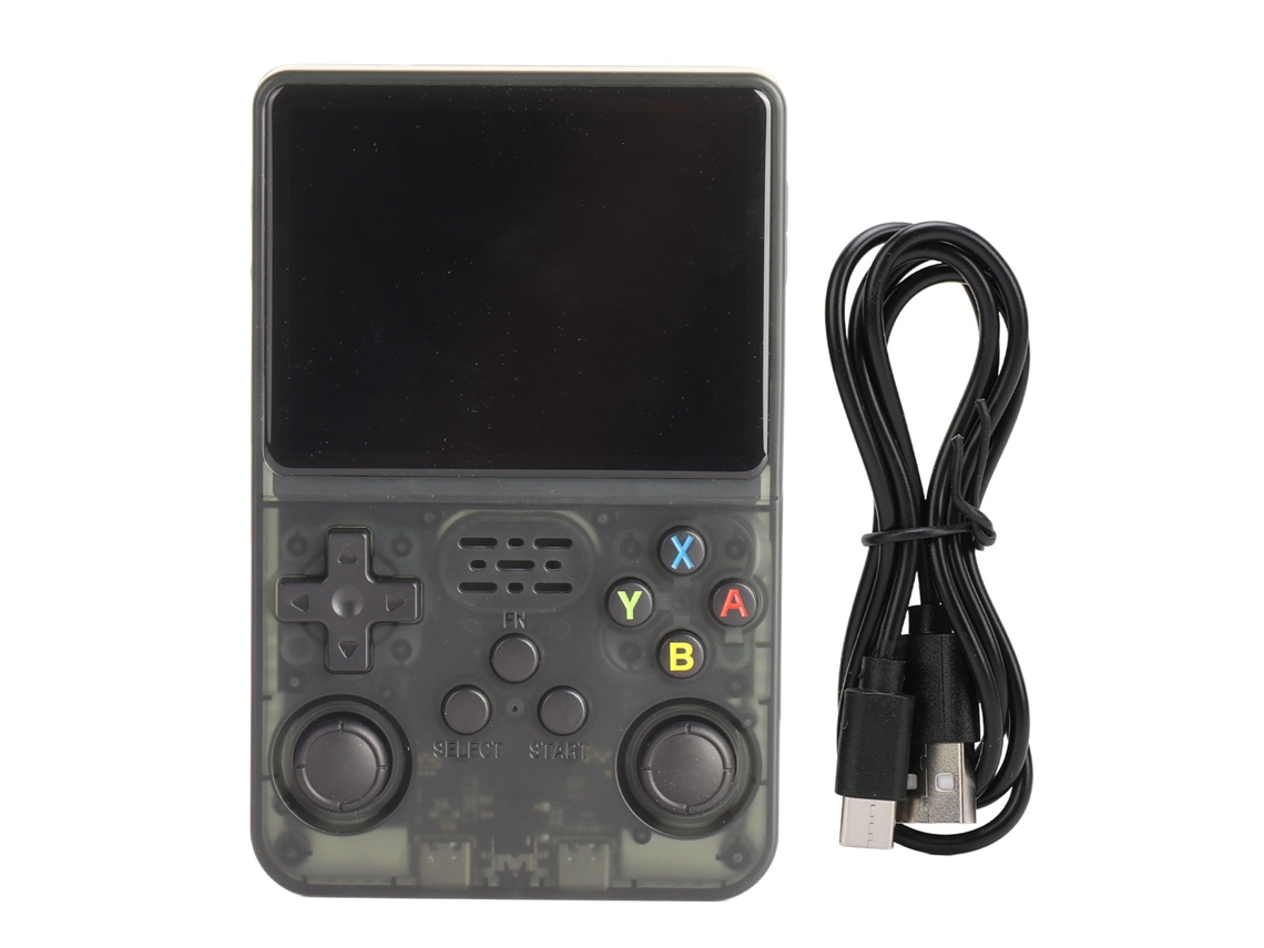 Consola De Juegos Retro Portátil Linux, Pantalla Ips De 3,5" 640x480, Batería De 3500 Mah, Joystick 3d Dual, Usb-c
