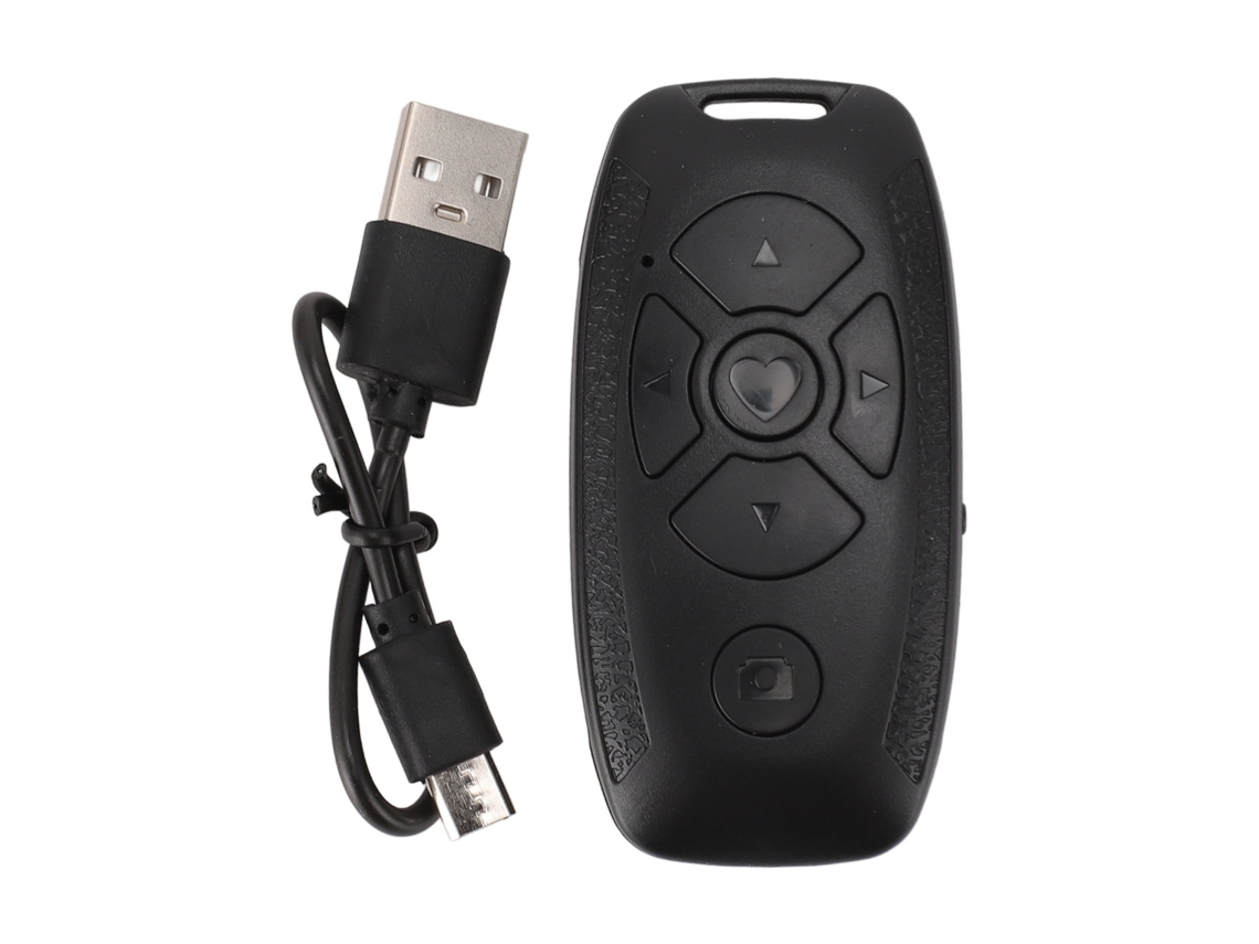 Control Remoto Bluetooth Para Pasar Páginas Y Disparador Inalámbrico, Inalámbrico Y Recargable Por Usb Para Cámara