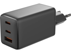 Cargador Pared GOODIS 67W (USB A+C+C - Negro)