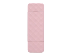 Rebe-luz De Lectura Portátil Recargable Con Clip 3 Modos 5 Niveles De Brillo Led Marcapáginas Rosa