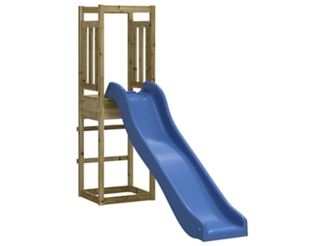 Parque Infantil De Exterior VIDAXL Marrón Madera