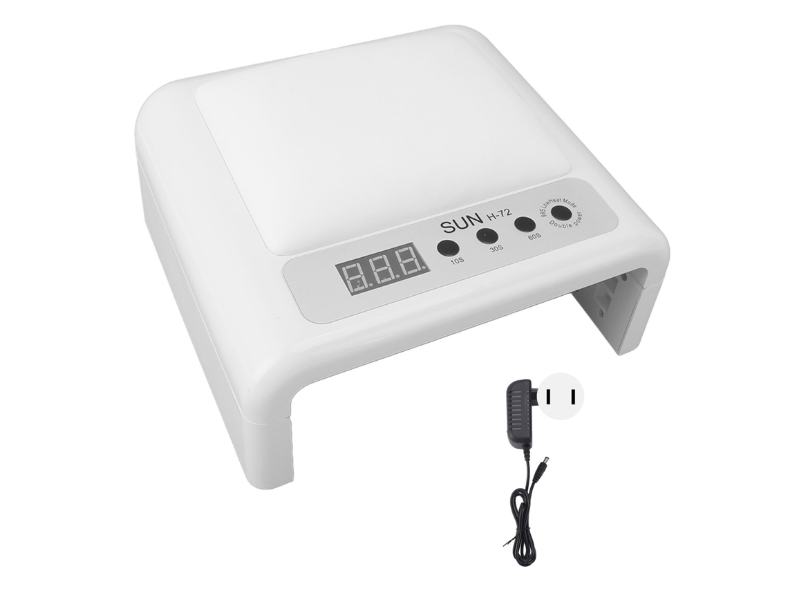 Rebe-lâmpada Uv Led Para Unhas Com Almofada De Mão, Secador De Esmalte Em Gel, Plegável, 100-240v, Plug Eua, Ferramenta Para Salão E Lar