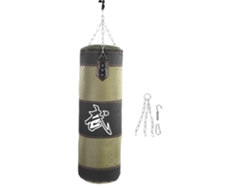 Saco de arena para entrenamiento de boxeo, karate y lucha. Saco de boxeo resistente para entrenamiento de puñetazos y patadas.