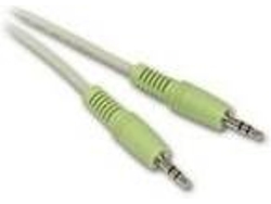 Cable de Audio (Jack 3.5mm - Jack 3.5mm - 7 m - Gris)