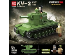 Tanque de guerra KV-2, modelo rompecabezas, mod. 100248 (nuevo, 472 piezas)