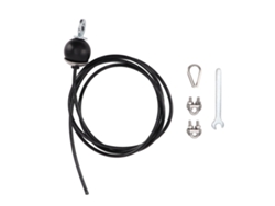 Cable De Polea Para Gimnasio Y Bricolaje Doméstico, Cable De Fitness De Repuesto Con Sistema De Fijación, 200 Cm, 100 Kg