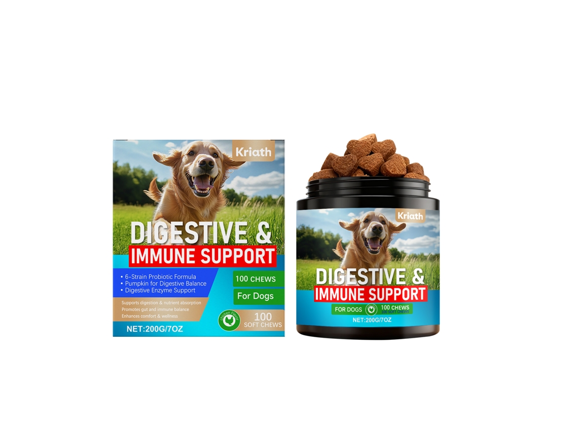 Suplemento nutricional Gentle Care para la salud intestinal en perros, granulado.