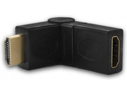 Adaptador QOLTEC 50516 (HDMI - Negro)