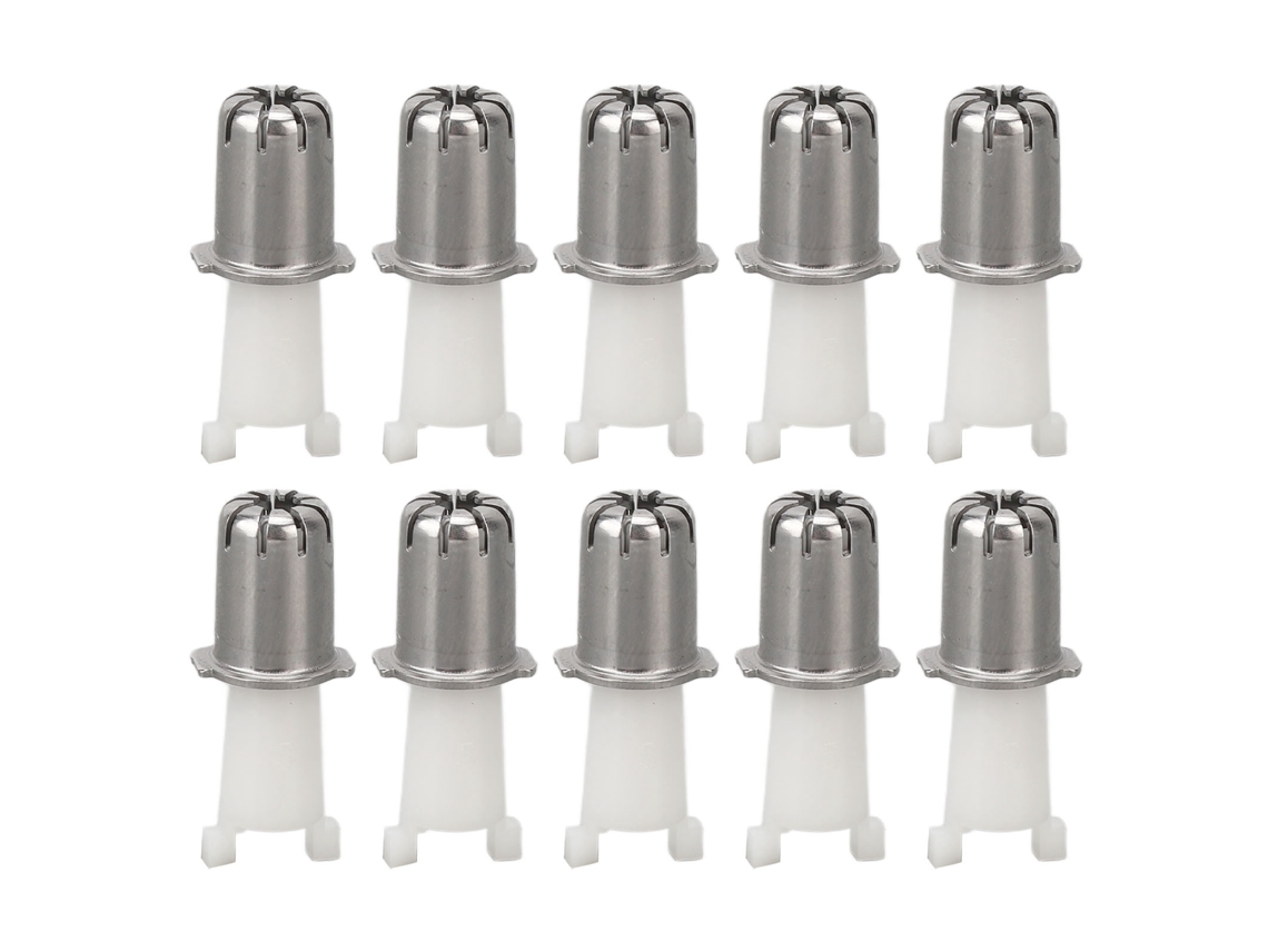 10 Piezas Cabezas De Recambio Para Cortapelos Nasal Preciso Universal Hoja De Cortadora