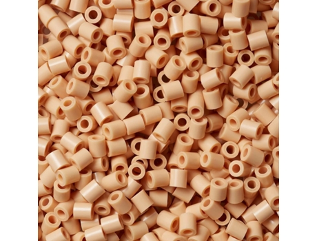 Juego de Mosaicos HAMA Set de Cuentas de Plastico midi beige (1000 Peças - Beige)