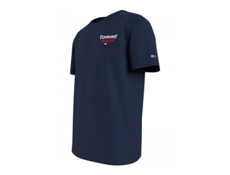 Camiseta TOMMY JEANS Algodón Hombre (M - Azul)