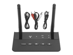 Adaptador De Áudio Bluetooth 5.0 Transmissor Receptor 2 Em 1 Com Bateria De Longa Duração Csr