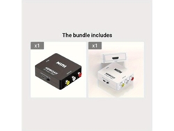 Adaptador convertidor de interfaz de audio para AV HD 1080p. Tadvyyvayotoy