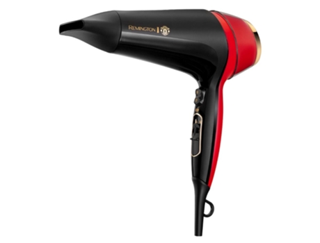 Remington D5755 Secador de pelo 2400W Negro Rojo