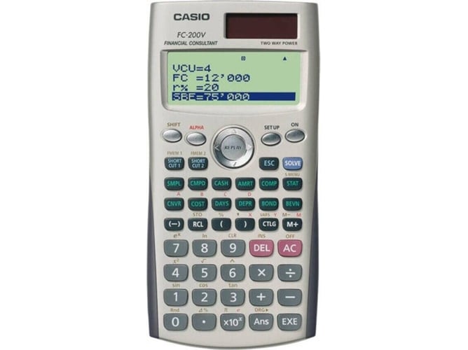 Calculadora Financiera CASIO FC200V