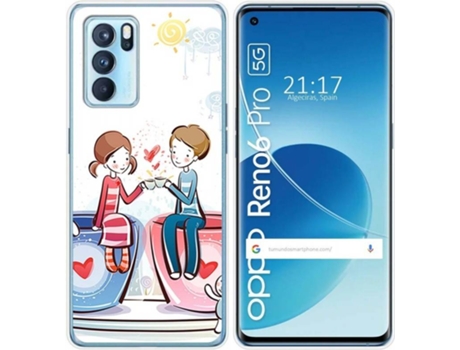 Carcasa Oppo Reno 6 Pro 5G TUMUNDOSMARTPHONE Café