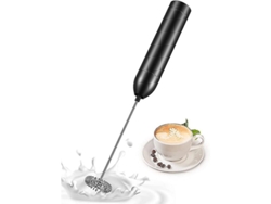 Espumador De Leche Eléctrico Portátil De Aleación De Aluminio Para Café, Capuchino Y Latte.