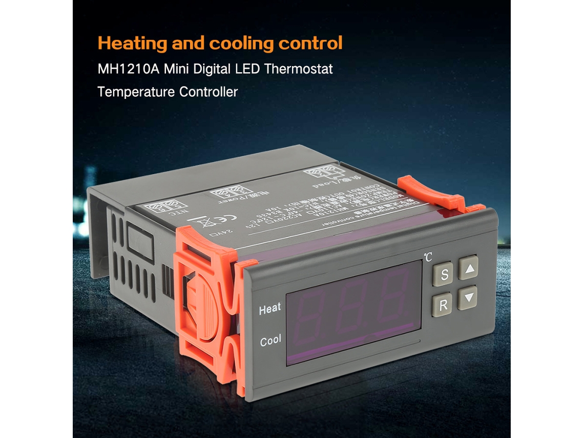 Mini controlador de temperatura Mh1210a