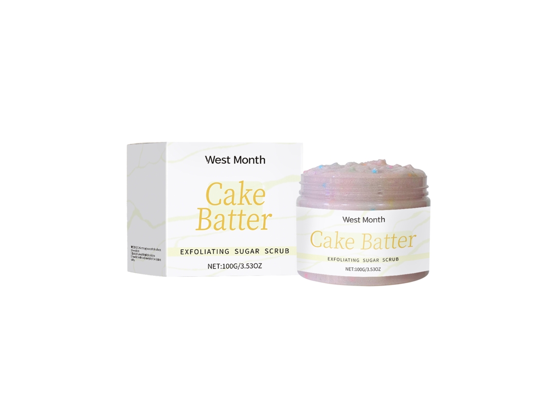 Gel exfoliante corporal y facial con gránulos naturales