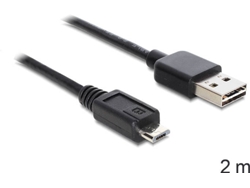 Cable USB DELOCK (USB - USB)