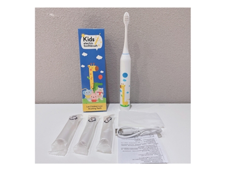 Cepillo de dientes eléctrico Cepillo de dientes rotatorio para niños HHZ Niños Ultrasonic4 Cabezales de cepillo