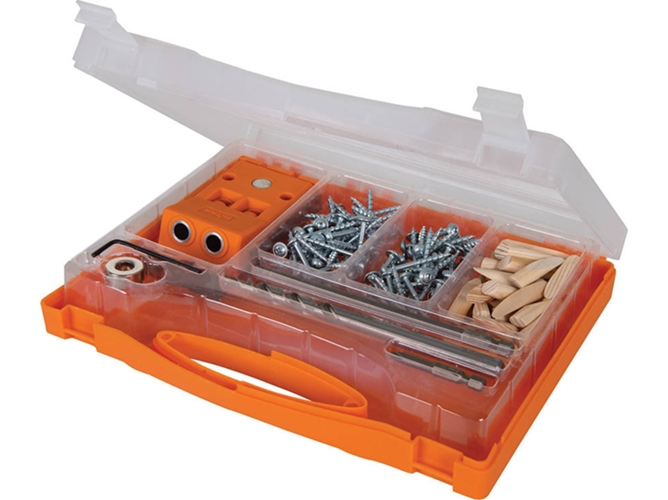 Conjunto de Mini Guía Dobles y Accesorio para Agujeros Ocultos - 8 piezas TRITON 425553