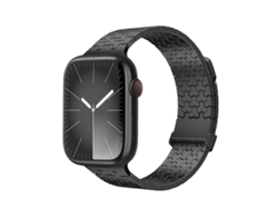 Correa de acero inoxidable XIAOMOYU para Apple Watch (42/41/40/38 mm) con cierre magnético doble en forma de Y.