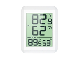 Termómetro Higrómetro Digital Inalámbrico Para Interiores Y Exteriores Con Pantalla Lcd Para Monitor De Temperatura Y Humedad.