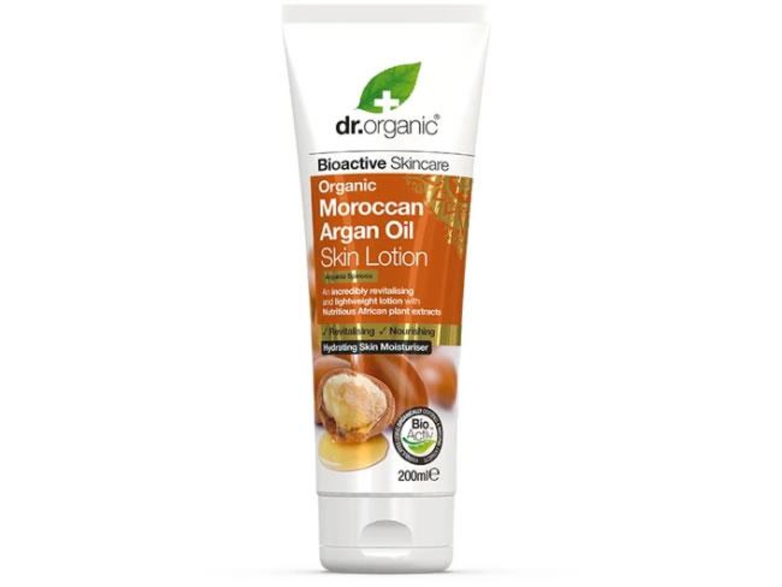 Aceite Corporal DR. ORGANIC Argán Marroquí Bio (200 ml)