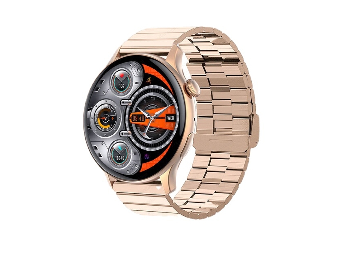 Reloj inteligente para mujer, pantalla de 466x466, siempre muestra la hora, llamada, Bluetooth, esfera personalizada, reloj inteligente deportivo para mujer