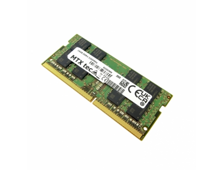 Memoria RAM MTXTEC 16 GB SODIMM DDR4 PC4-25600, 3200Hz
