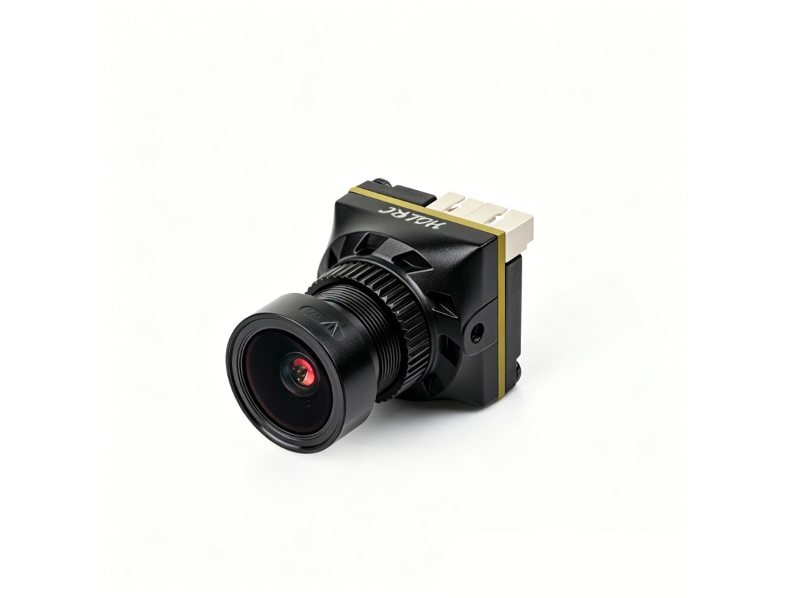Cámara Fpv Hglrc L3 Negra 1800tvl Cmos 1/2.9" F1.0 Visión Nocturna Baja Luminosidad Lente 3.3mm Baja Latencia Drones Fpv
