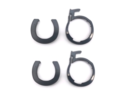 anillos protectores plegables para la potencia del manillar del patinete Max G30 (piezas de repuesto/seguridad)