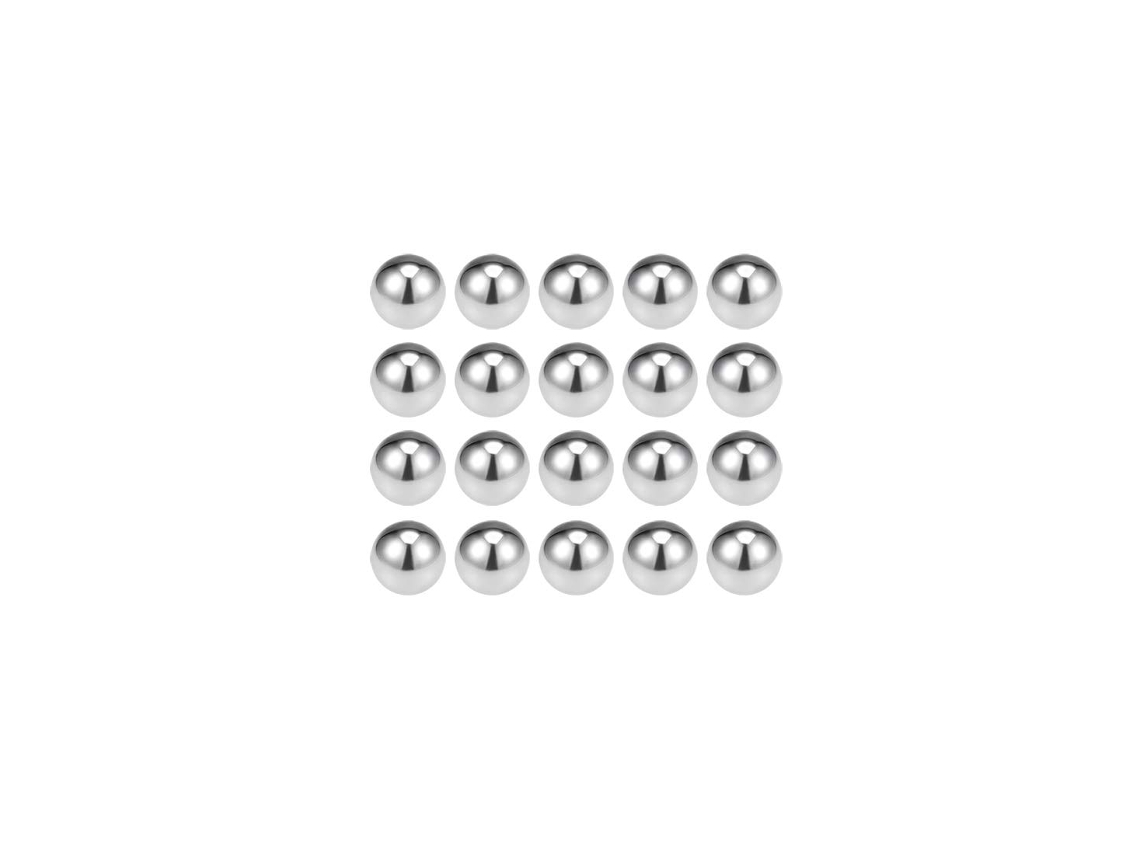 Rodamientos de bolas de precisión G200 de 6 mm, fabricados en acero inoxidable 304 CHABERLU (20 unidades)