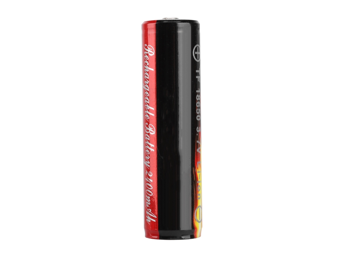 Batería recargable de 3,7 V y 2400 mAh con placa de protección.