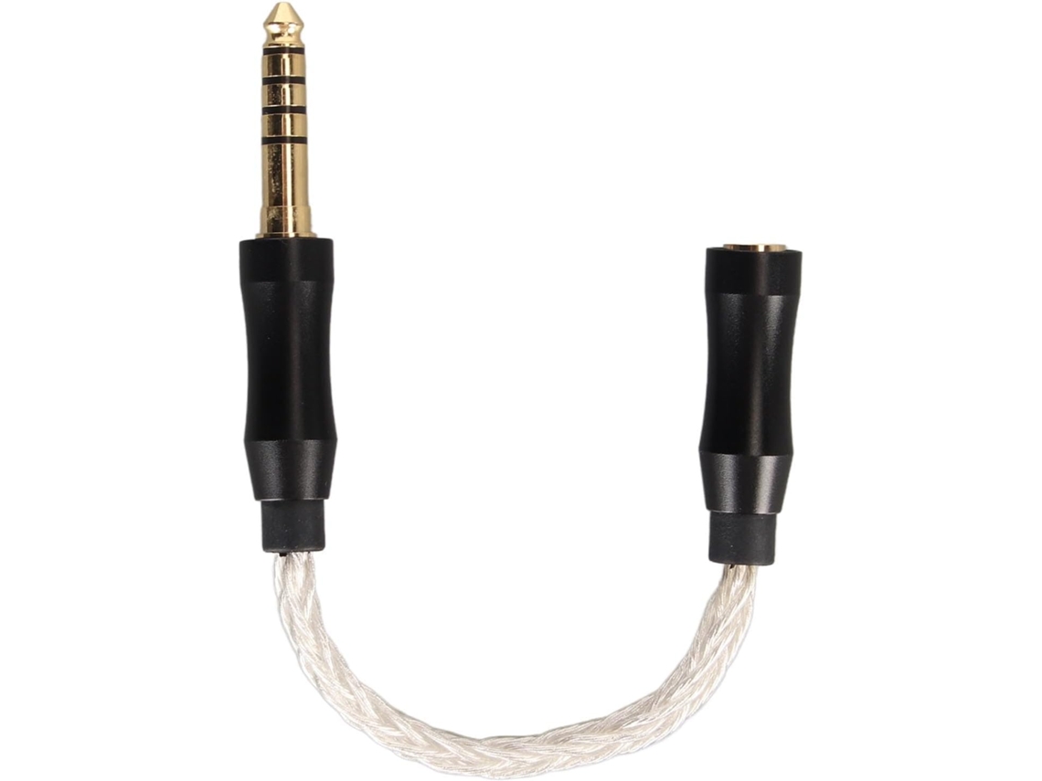 Cable adaptador para auriculares, conector hembra estéreo de 3,5 mm a conector macho balanceado Gokoco
