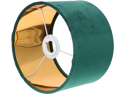 Lámpara De Mesa De Tela Verde Para Dormitorio