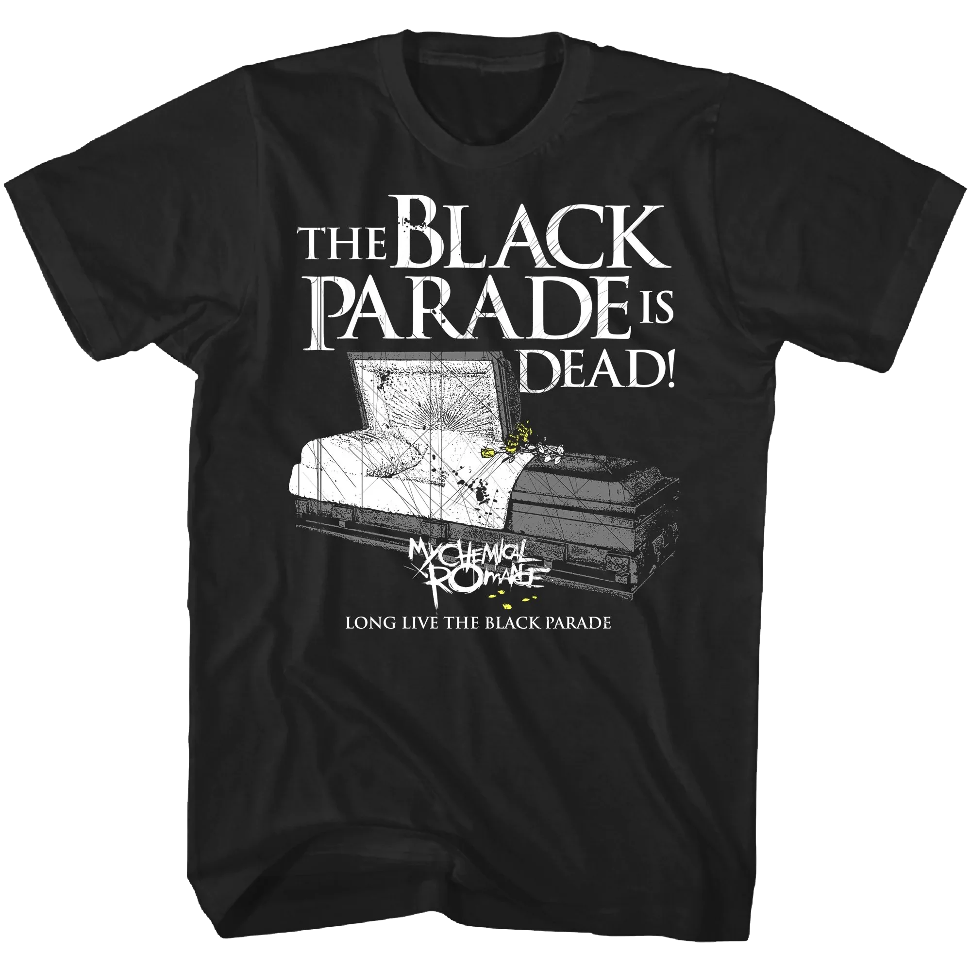 My Chemical Romance Black Parade Is Dead T-shirt Unisex Rockinstone Size:m
